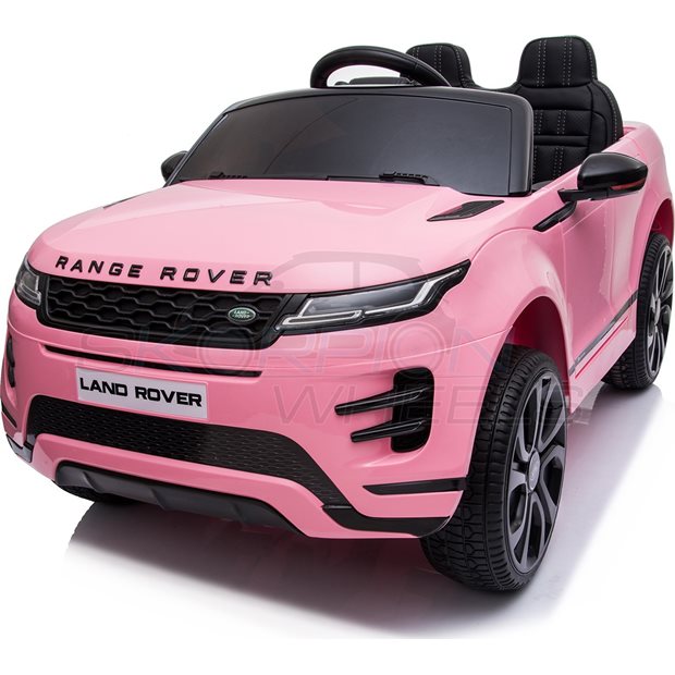 Ηλεκτροκίνητο Αυτοκίνητο Range Rover Evoque Original License 12V - Ροζ | Skorpion Wheels - 52460901