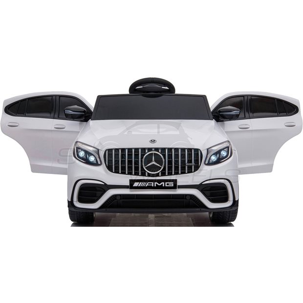 Ηλεκτροκίνητο Αυτοκίνητο Mercedes Benz GLC 63S AMG Original License 12V - Λευκό | Skorpion Wheels - 52460621