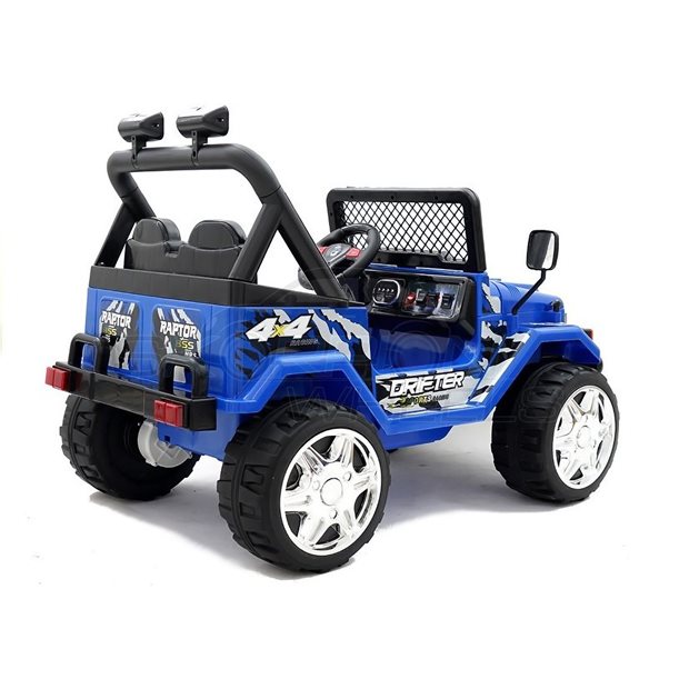 Ηλεκτροκίνητο Αυτοκίνητο Jeep Wrangler Style 12V Μπλε | Skorpion Wheels - 5247061