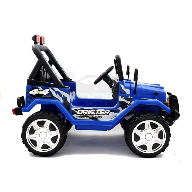 Ηλεκτροκίνητο Αυτοκίνητο Jeep Wrangler Style 12V Μπλε | Skorpion Wheels - 5247061