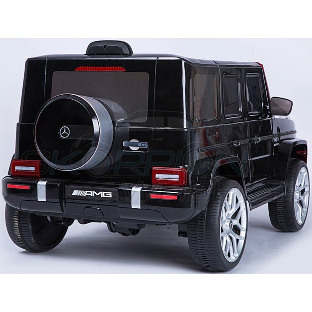 Ηλεκτροκίνητο Αυτοκίνητο Mercedes Benz AMG G63 Original License 12V - Μαύρο | Skorpion Wheels - 5247036