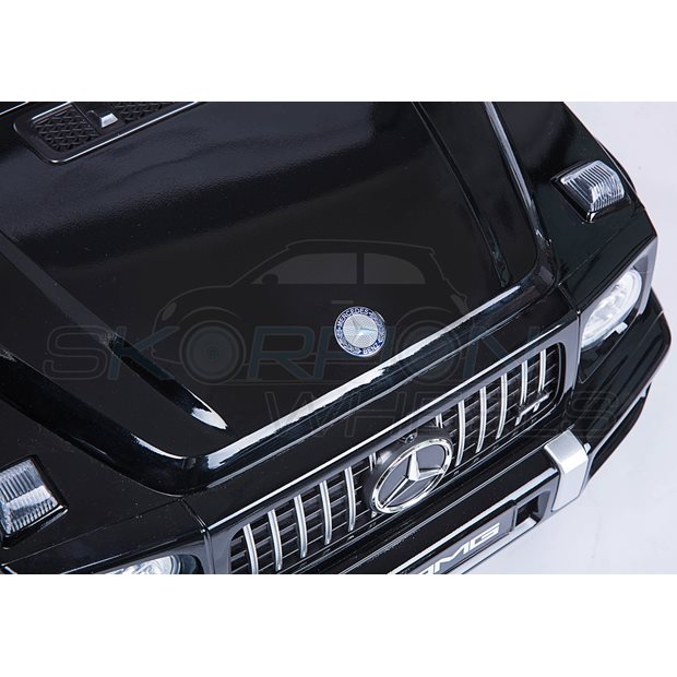Ηλεκτροκίνητο Αυτοκίνητο Mercedes Benz AMG G63 Original License 12V - Μαύρο | Skorpion Wheels - 5247036