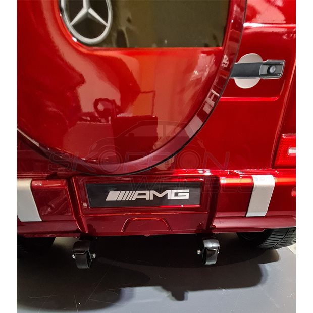Ηλεκτροκίνητο Αυτοκίνητο Mercedes Benz AMG G63 Original License 24V - Μπορντό | Skorpion Wheels - 52470371