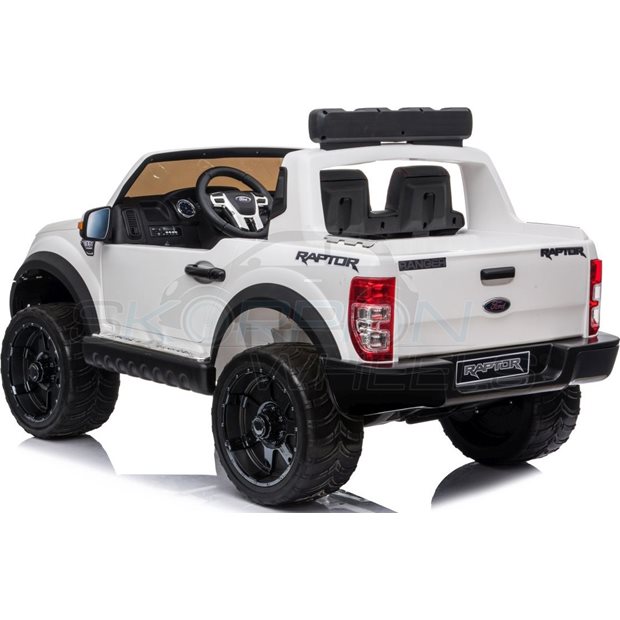 Ηλεκτροκίνητο Αυτοκίνητο Ford Ranger Raptor Original License 12V Λευκό | Skorpion Wheels - 52470831