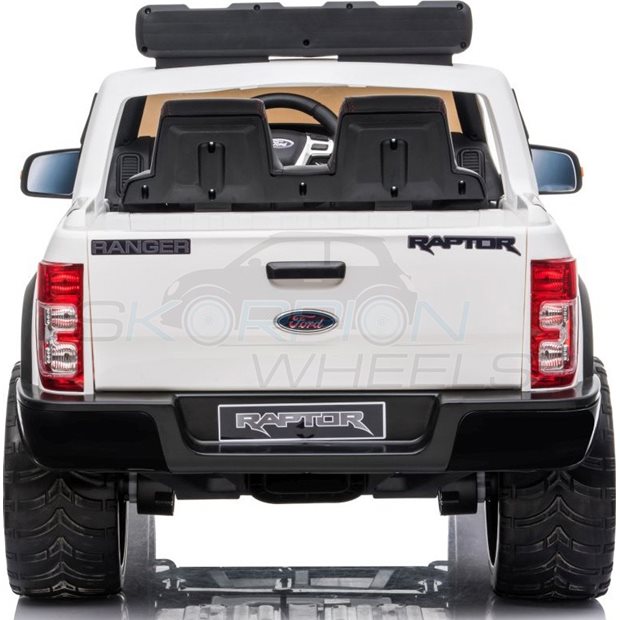 Ηλεκτροκίνητο Αυτοκίνητο Ford Ranger Raptor Original License 12V Λευκό | Skorpion Wheels - 52470831