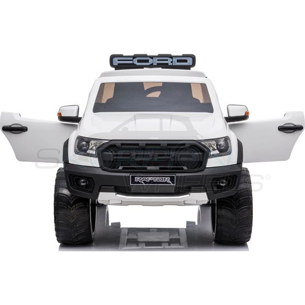 Ηλεκτροκίνητο Αυτοκίνητο Ford Ranger Raptor Original License 12V Λευκό | Skorpion Wheels - 52470831