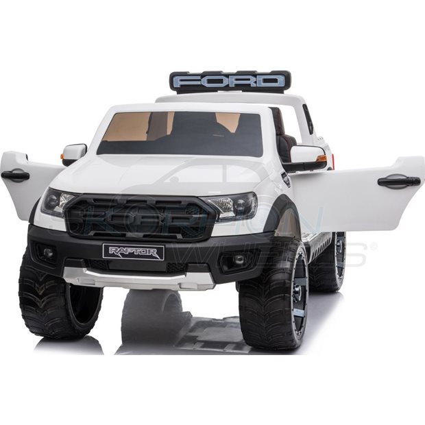 Ηλεκτροκίνητο Αυτοκίνητο Ford Ranger Raptor Original License 12V Λευκό | Skorpion Wheels - 52470831
