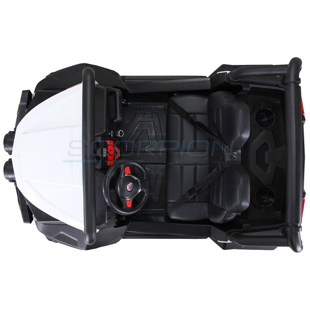 Ηλεκτροκίνητο Αυτοκίνητο Commander 24V - Λευκό | Skorpion Wheels - 5248088