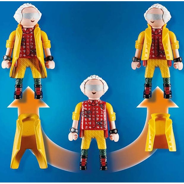 Playmobil Back To The Future II Περιπέτειες Με Τα Ιπτάμενα Πατίνια - 70634