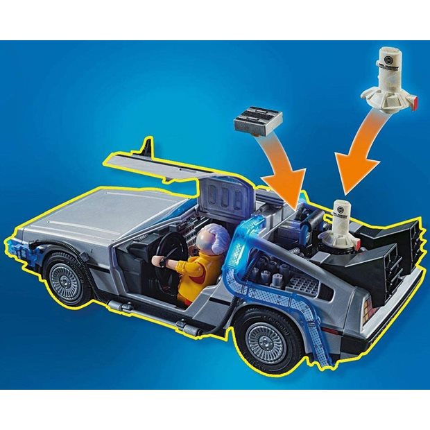 Playmobil Back To The Future II Περιπέτειες Με Τα Ιπτάμενα Πατίνια - 70634