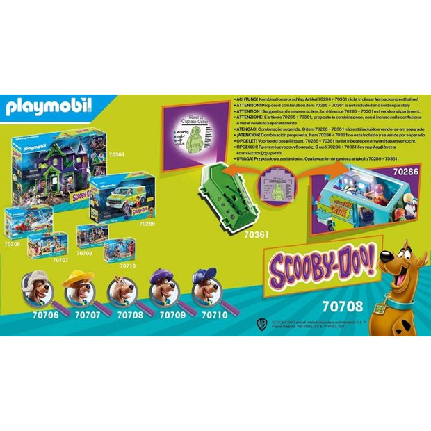 Playmobil Scooby-Doo Περιπέτεια Με Τον Ghost Diver - 70708