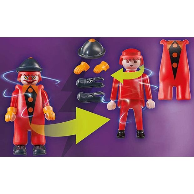 Playmobil Scooby-Doo Περιπέτεια Με Τον Ghost Clown - 70710