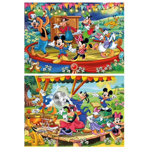 Παζλ 2x60pcs S.C. Mickey & Friends - 1200-21620