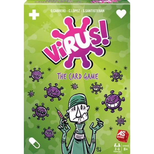 Επιτραπεζιο Καρτες Virus! - 1040-21125
