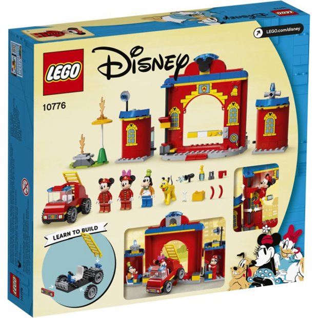 Lego Disney Mickey and Friends Mickey & Friends Fire Truck & Station - 10776