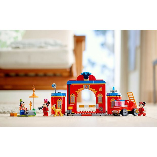 Lego Disney Mickey and Friends Mickey & Friends Fire Truck & Station - 10776