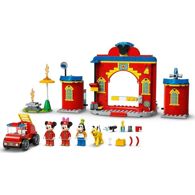 Lego Disney Mickey and Friends Mickey & Friends Fire Truck & Station - 10776
