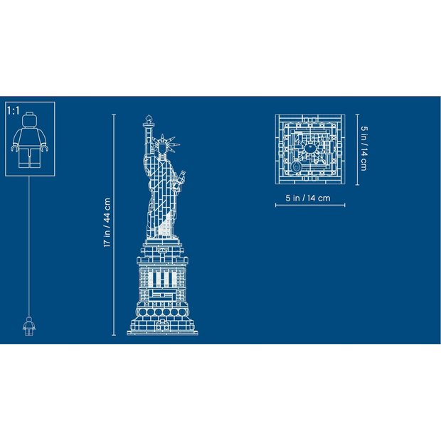 Lego Architecture Statue of Liberty - 21042