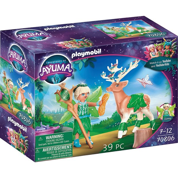 Playmobil Ayuma Forest Fairy Με Μαγικό Ζωάκι - 70806
