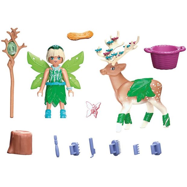Playmobil Ayuma Forest Fairy Με Μαγικό Ζωάκι - 70806