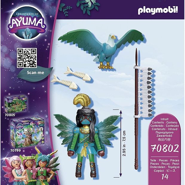 Playmobil Ayuma Knight Fairy Με Μαγικό Ζωάκι - 70802