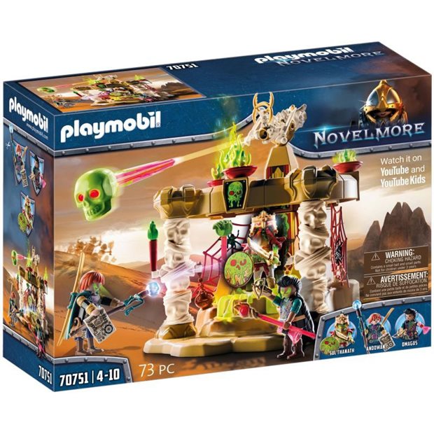 Playmobil Novelmore Sal'Ahari Sands - Ιερό Του Στρατού Των Σκελετών - 70751