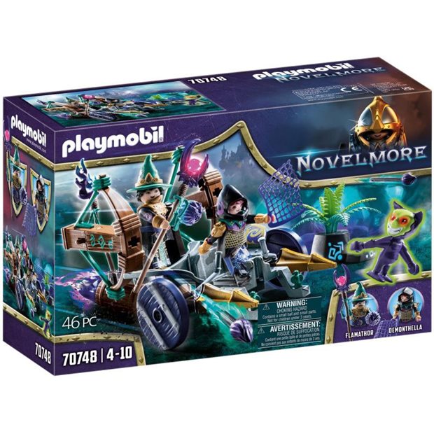 Playmobil Novelmore Άμαξα Με Κυνηγό Τεράτων - 70748