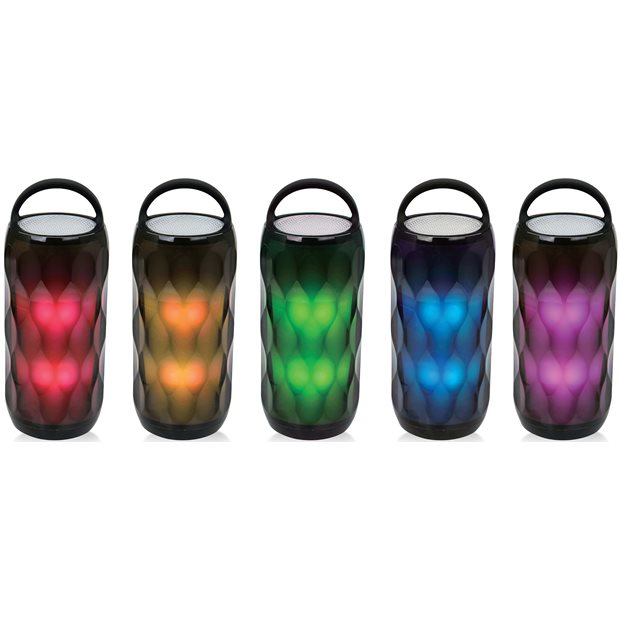 Φορητο Ηχειο Bluetooth iDance Με Led Φωτισμο Μαυρο - TCS2BT