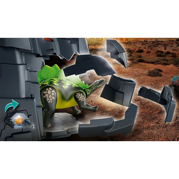 Playmobil Dino Rise Ο Βράχος Των Δεινοσαύρων - 70623
