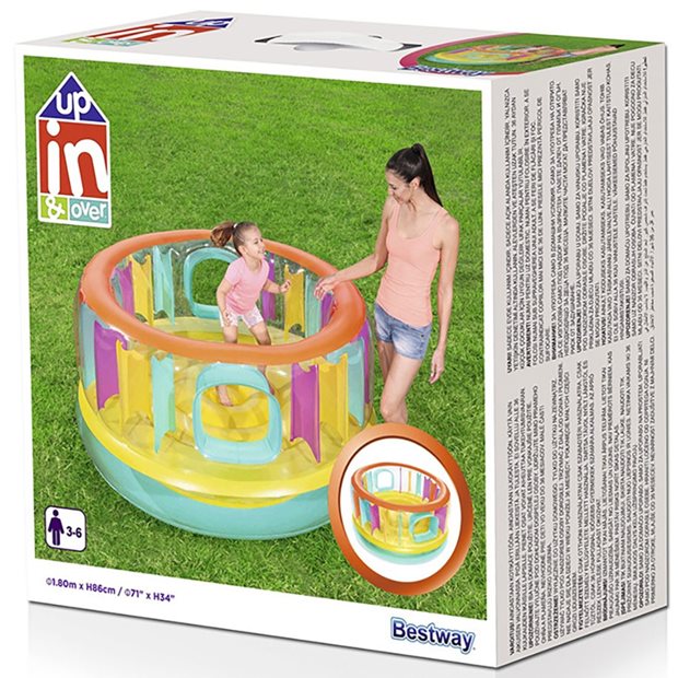 Φουσκωτό Τραμπολίνο Bounce Jam Πολύχρωμο | Bestway - 52262