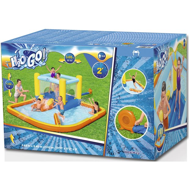 H2OGO! Πάρκο Με Τραμπολίνο & Πισίνα Bestway Beach Bounce - 53381