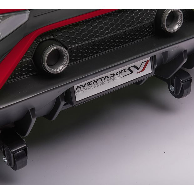 Ηλεκτροκίνητο Αυτοκίνητο Lamborghini Aventador SVJ Original License 24V - Κόκκινο | Skorpion Wheels - 52460691