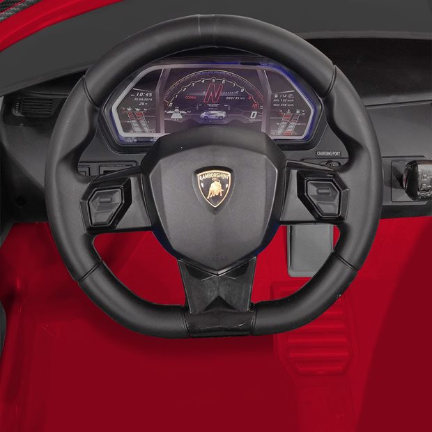 Ηλεκτροκίνητο Αυτοκίνητο Lamborghini Aventador SVJ Original License 24V - Κόκκινο | Skorpion Wheels - 52460691