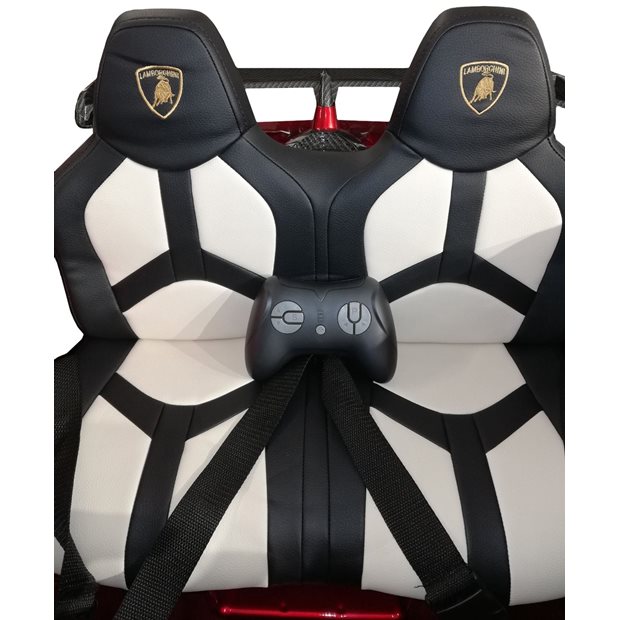Ηλεκτροκίνητο Αυτοκίνητο Lamborghini Aventador SVJ Original License 24V - Κόκκινο | Skorpion Wheels - 52460691