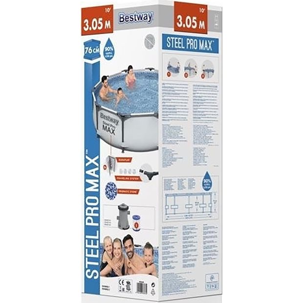 Πισίνα Steel Pro Max 305cm x 76cm | Bestway - 56408