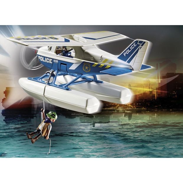 Playmobil City Action Καταδίωξη Λαθρέμπορου Από Αστυνομικό Υδροπλάνο - 70779