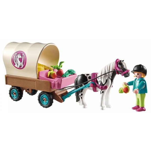 Playmobil Country Άμαξα Με Πόνυ - 70998