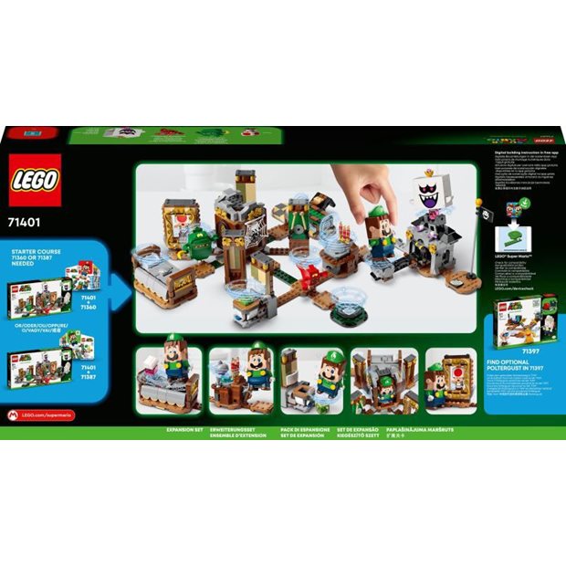Lego Lego Super Mario Luigi’s Mansion™ Haunt-and-Seek Expansion Set - 71401