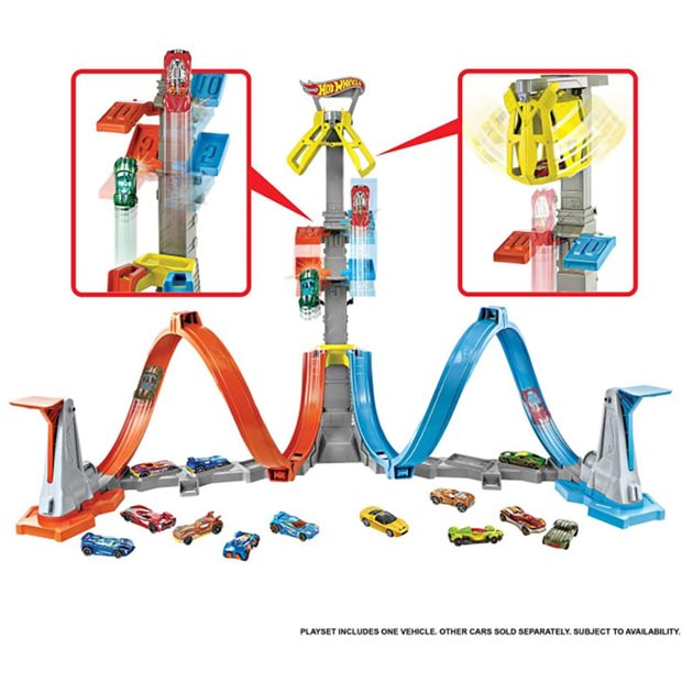 Hot Wheels Πιστα Διπλη Εκτοξευση & Λουπ Mattel - GRW39