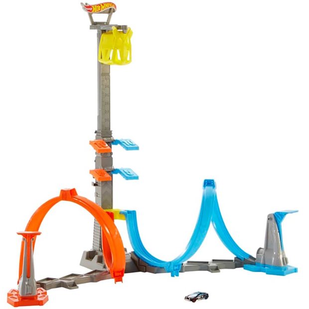 Hot Wheels Πιστα Διπλη Εκτοξευση & Λουπ Mattel - GRW39