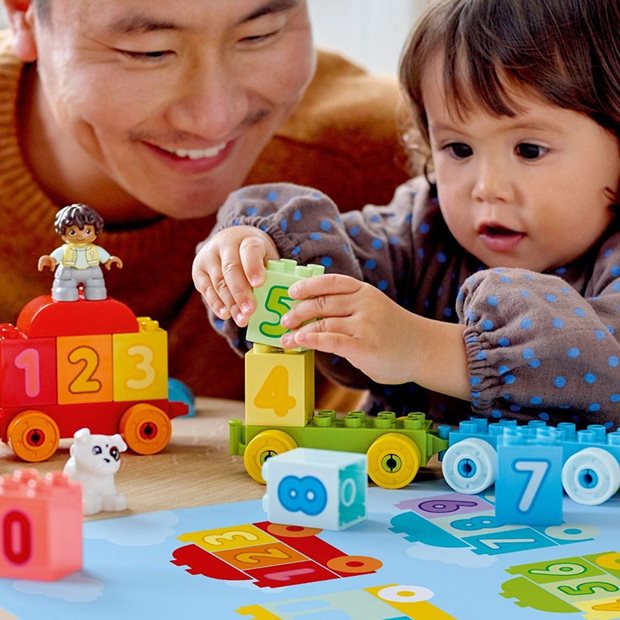 Lego Duplo My First Number Train Learn To Count - 10954