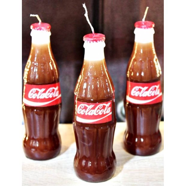 Χειροποίητη Πασχαλινή Λαμπάδα Cola - 001840