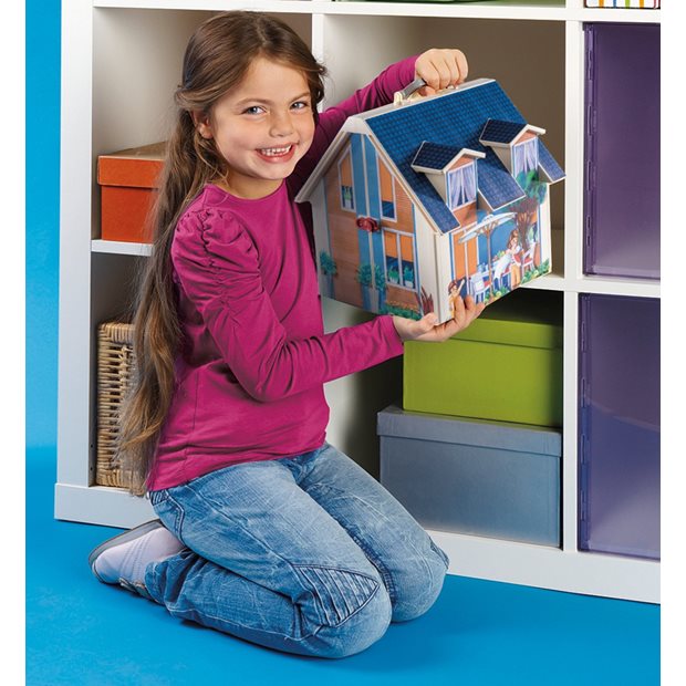 Playmobil Dollhouse Μοντέρνο Κουκλόσπιτο-Βαλιτσάκι - 70985