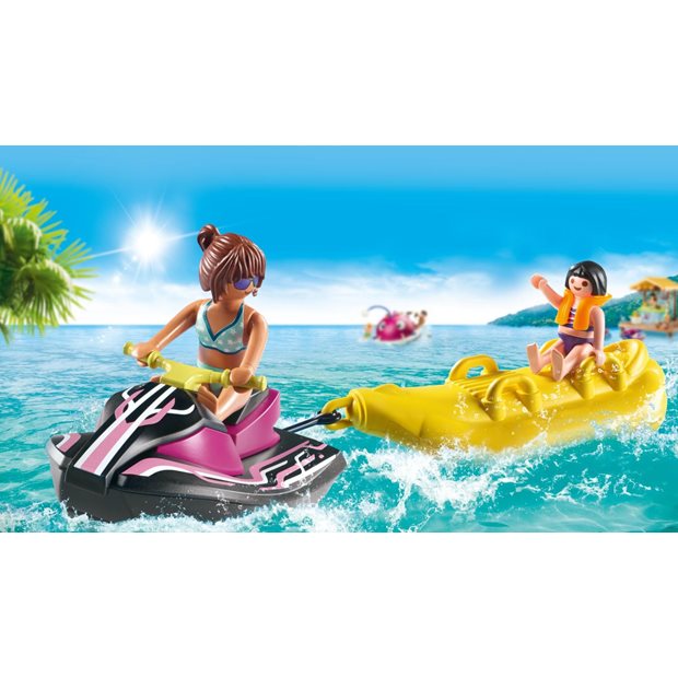 Playmobil Family Fun Starter Pack Aqua Scooter & Φουσκωτή Μπανάνα - 70906
