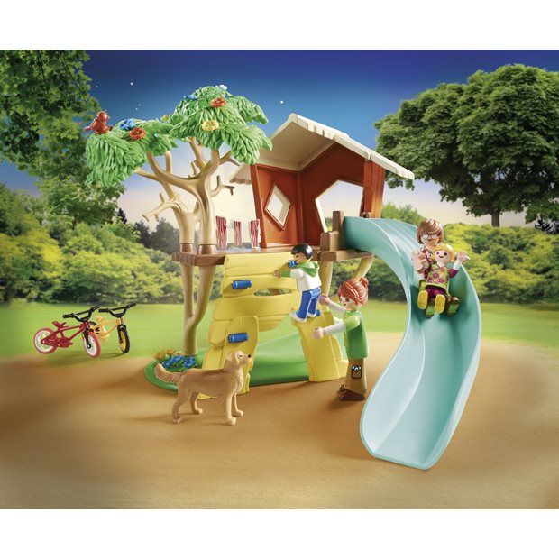 Playmobil Family Fun Δεντρόσπιτο Με Τσουλήθρα - 71001