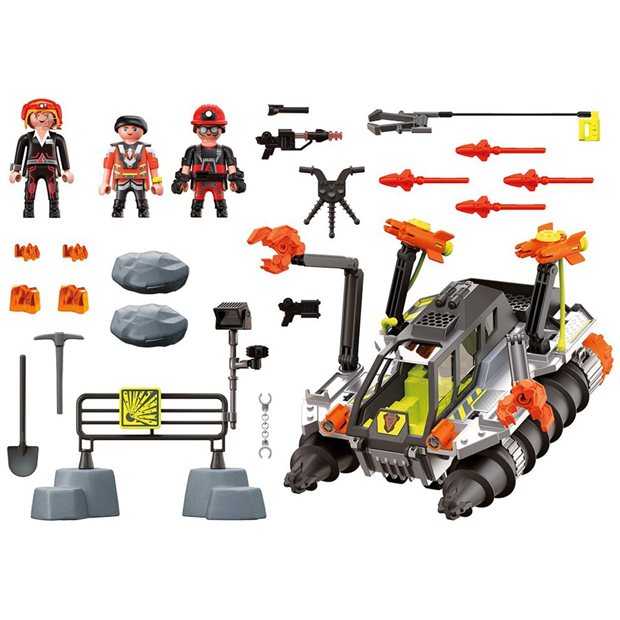 Playmobil Dino Rise Εξερευνητικο Οχημα Της Comet Corp - 70927