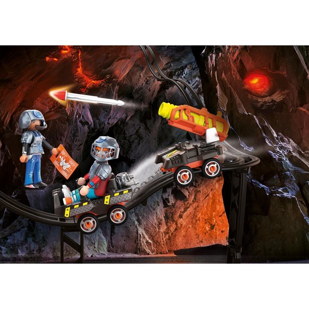 Playmobil Dino Rise Μαχητές Με Όχημα Μεταφοράς Πυραύλων - 70929