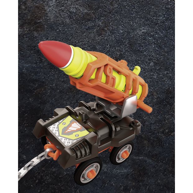 Playmobil Dino Rise Μαχητές Με Όχημα Μεταφοράς Πυραύλων - 70929