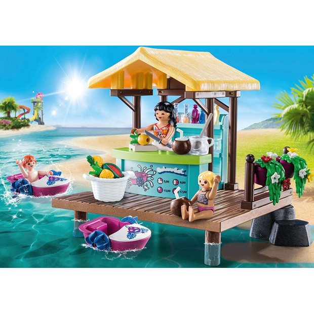Playmobil Family Fun Πλωτό Μπαρ Και Παραθεριστές - 70612