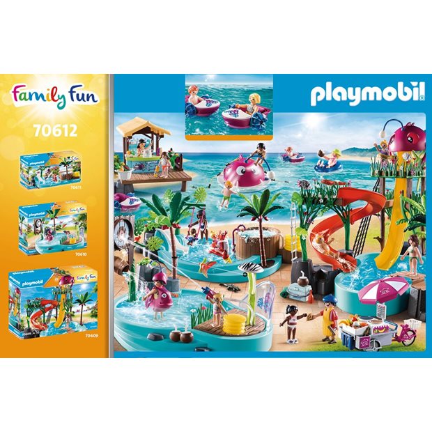 Playmobil Family Fun Πλωτό Μπαρ Και Παραθεριστές - 70612